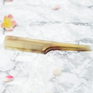 หวีฮอร์นสำหรับเด็กหวีสำหรับทำผมหวีเขาแพะธรรมชาติพร้อมหางแหลมสำหรับผมยาวสำหรับการนวดหนังศีรษะเพื่อการดูแลส่วนบุคคล - Product Image 5