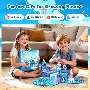 Nouveau Set de Jouets Éducatifs Magnétiques 3D STEM Tendance 2026 – Blocs de Construction Magnétiques <span class=keywords><strong>Fort</strong></span> Océanique Géant 7,5 cm pour Enfants - Product Image 6