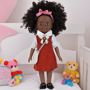Nouvelle poupée reborn africaine noire de 10 pouces, en vinyle tie-dye, réaliste, jouet pour enfants, cadeau - Product Image 3