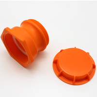 Adaptateur de vanne Camlock IBC Hongtuo en plastique certifié CE ISO9001, raccord HT 2 pouces NPT/BSP ou S60X6