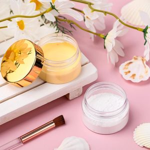 Pot en plastique transparent vide pour gommage des lèvres, crème, avec bouchon à vis rose, disponible en 1 oz, 2 oz, 3 oz, 4 oz, 8 oz, 15 g, 30 g, 80 g, 120 g, 250 g - Product Image 4