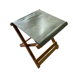 Father's Day gift: Leather fishing <b>stool</b>, candy-colored baby <b>stool</b>, portable outdoor <b>folding</b> <b>stool</b>. - Product Image 5