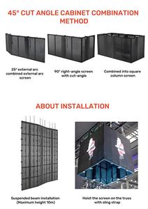 P3.91-7.82 עמיד למים במיוחד-דק עמיד למים שקוף מסך רשת רשת וילון רך גמיש - Product Image 5