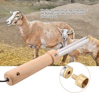 FarmPro-Brûleur électrique à corne en fer chaud pour bovins, ovins et caprins Descornador Fer a désosmer Exfoliator