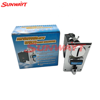CH-923 SUNWAYT Marque Accepteur de pièces de monnaie programmable et personnalisable, Validateur de pièces électronique, Construction en métal et plastique, Anglais