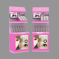 Support d'affichage pour lentilles de contact en acrylique sur mesure, présentoir optique pour comptoir de magasin de vente au détail de lunettes