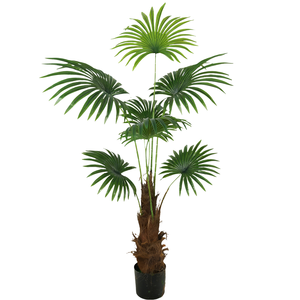 Palmier artificiel de grande taille de haute qualité 1,8 m, plante en <span class=keywords><strong>pot</strong></span> décorative, bonsaï pour décoration intérieure et extérieure - Product Image 1