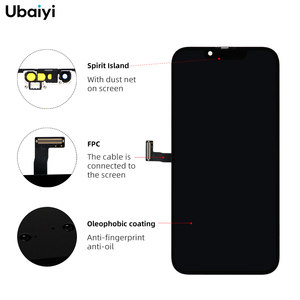 ชุดจอแสดงผล OLED LCD แบบแข็งสำหรับไอโฟน 13 โปรแผงสัมผัสทดแทนสีดำ - Product Image 3