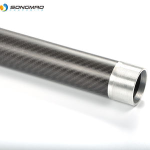 Tube fileté en laiton et fibre de carbone, haute résistance, 1 pièce - Product Image 5