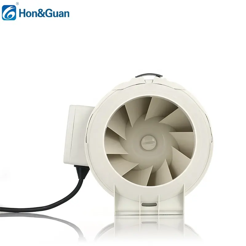 200 мм 8 дюймов HF-200P Hon & Guan IP44 ванная комната вентиляционный вытяжной вентилятор