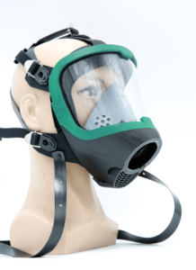 Ayonsafety หน้ากากซิลิโคนป้องกันไฟแบบเต็มหน้าชนิดทนทานสำหรับการเชื่อมต่อ scba เพื่อป้องกันอัคคีภัยและปอดแบบพิเศษ - Product Image 2