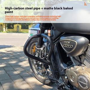 Dayang Tcv450, respaldo plegable <span class=keywords><strong>de</strong></span> acero al carbono, barandilla, bolso lateral <span class=keywords><strong>de</strong></span> cuero, caja trasera <span class=keywords><strong>de</strong></span> <span class=keywords><strong>lona</strong></span>, bolsa, accesorios <span class=keywords><strong>de</strong></span> modificación, motocicletas - Product Image 2