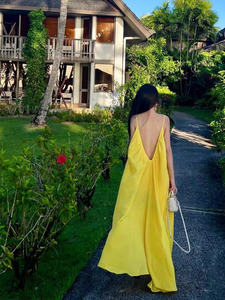 Robe longue grande taille pour <span class=keywords><strong>femme</strong></span>, décontractée, mode 2026, pour femmes rondes, robe d'été, col en V, robe longue de plage, meilleure robe personnalisée - Product Image 3