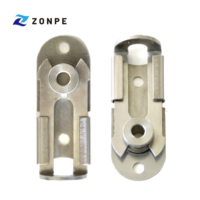 Loquet coulissant en acier inoxydable robuste, loquet de sécurité pour armoire et porte, loquet à barillet monté en surface, verrouillable avec cadenas