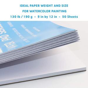 En gros 180gsm a4 aquarelle peinture <span class=keywords><strong>papier</strong></span> et plaquettes pour la peinture - Product Image 5