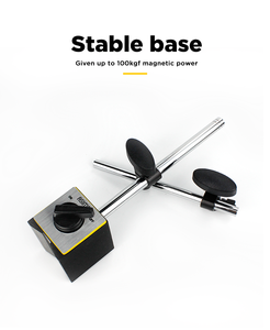 Base magnética Asimeto para indicadores de dial, 80 kg-100 kg, serie 601 - Product Image 5