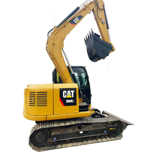 Mini-excavatrice 8 tonnes d'occasion CAT 308 CAT 308E Caterpillar 308E Cat 308C d'occasion sur chenilles d'origine certifiée CE avec brise-roche - Product Image 3