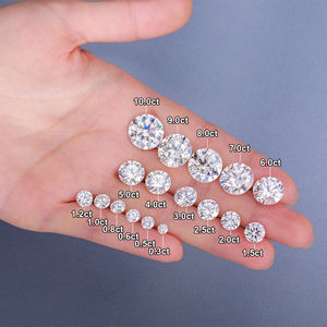 卸売IGI証明書ホワイトリアルCVDラボ成長ダイヤモンド0.5-3カラットHPHTラボ作成ラウンド合成ルースダイヤモンド価格 - Product Image 3
