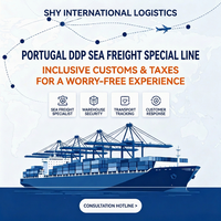 Transitaire DDP, service logistique rapide, transport maritime, conteneur, agent d'expédition LCL de Chine vers les États-Unis, l'UE, le Mexique, le Brésil