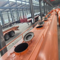 Nouvelle usine 40000L 3 essieux citerne à eau semi-remorque exportée vers l'Arabie saoudite