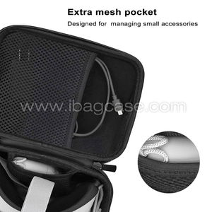 กระเป๋าใส่แว่น VR แบบพกพา EVA สำหรับ <span class=keywords><strong>Oculus</strong></span> <span class=keywords><strong>Go</strong></span> พร้อมช่องใส่คอนโทรลเลอร์และที่ชาร์จ - Product Image 6
