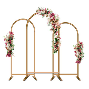 Arche de Fleurs en Alliage d'Aluminium pour Mariage, Guide de Route Parfait, Ornements de Bienvenue, Support de Fond de Scène, Aménagement d'Arrière-plan - Product Image 3