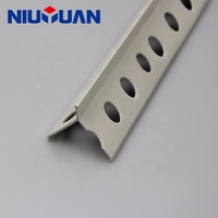 NIUYUAN Protection murale en plastique personnalisée Cloisons sèches en PVC Perle d'angle pour le plâtrage