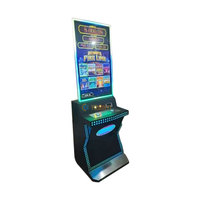 Toutes sortes de machines de jeu à pièces en métal Cabinet de jeu vidéo avec écrans plats incurvés de 32 pouces et 43 pouces