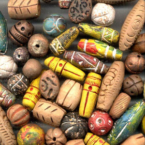 Terracotta Clay Bead Mix