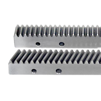 1.25M 1.5M 2M Rack CNC hélicoïdal à engrenage droit, fraiseuse en acier incurvé à denture droite, crémaillère et pignon
