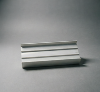 Profils d'extrusion en PVC personnalisés OEM pour corniches, modernes, légers, écologiques et durables pour l'extérieur de la cuisine