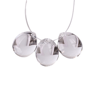 Cuentas Sueltas Acrílicas Transparentes con Orificio para Colgar, en Forma <span class=keywords><strong>de</strong></span> Huevo, para Hacer Pendientes, Colgantes, Bolsos y Accesorios <span class=keywords><strong>de</strong></span> Ropa - Product Image 5