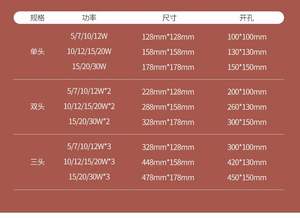 Anillos embellecedores <span class=keywords><strong>de</strong></span> techo Led empotrados cuadrados MR16, soporte <span class=keywords><strong>de</strong></span> bombilla halógena, accesorio <span class=keywords><strong>de</strong></span> luz, GU10 - Product Image 6