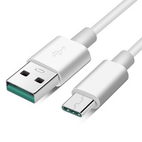 Câble de charge rapide USB C 1M pour téléphones mobiles, câble de charge rapide intelligent pour Android, courant USB Type 2.0 TYPE-C