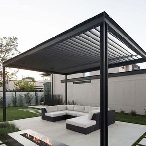 Anpassbare Outdoor-Pergolen und -Pavillons Wasserdichte Aluminium-Bioklimatische Pergola Direktverkauf ab Werk für <span class=keywords><strong>Garten</strong></span> und Terrasse - Product Image 5