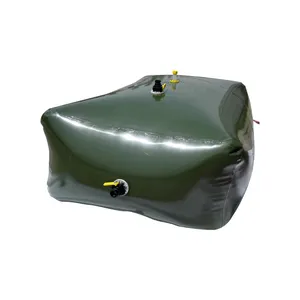 Collapsible Flexible PVC/TPU Fabric Inflatable Fuel/Water Bladder Pillow Tank