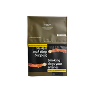 Pochette à tabac Amber Leaf 50g vide, personnalisable, noire, pour rouleaux de tabac Amber Leaf brun 50g, à imprimer, bon marché