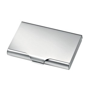 Alumi.97X62X14mm Business Card <b>Holder</b> Anti-Theft PU Leather <b>ID</b> & Credit Card <b>Holder</b> for Passport Use - Product Image 1
