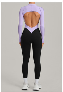 Nuovo Stile <span class=keywords><strong>Pantaloni</strong></span> Sportivi Monopezzo da Donna con Etichette Personalizzate - Completo Sportivo da Donna con <span class=keywords><strong>Pantaloni</strong></span> Aderenti Connessi - Product Image 4