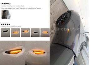 Luz LED de posición lateral dinámica de pieza de automóvil para <span class=keywords><strong>Mazda</strong></span> <span class=keywords><strong>5</strong></span> CW 6GH <span class=keywords><strong>124</strong></span> ND, indicador de lámpara de espejo de señal de giro <span class=keywords><strong>Fiat</strong></span> <span class=keywords><strong>Spider</strong></span> Abarth - Product Image 5