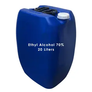 เอทิล-แอลกอฮอล์จากบราซิล เอทิลเหลวใส กลิ่นแอลกอฮอล์เกรด 70% - 20L