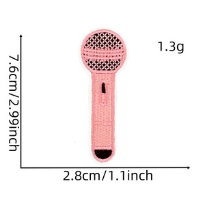 Parches Bordados con Temática <span class=keywords><strong>de</strong></span> <span class=keywords><strong>Taylor</strong></span> <span class=keywords><strong>Swift</strong></span>, Parches Termoadhesivos con Símbolos Musicales para Ropa, Chaqueta, Mochila, Jeans, Gorra - Product Image 3
