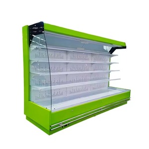 Refrigerador Vertical con Cortina de <span class=keywords><strong>Aire</strong></span> de 1450L, con Enfriamiento por Compresor, Descongelación Automática, para Frutas y Verduras - Product Image 4