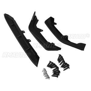 3x Car Front Bumper <b>Lip</b> <b>Splitter</b> Front <b>Lip</b> Chin Bumper Body Kits Diffuser for Honda for Civic Eleventh 11th Generation 2021-2022 - Product Image 3