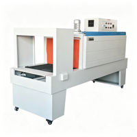 Machine d'emballage professionnelle de haute qualité pour film rétractable PE, idéale pour l'agencement de petites boîtes cadeaux