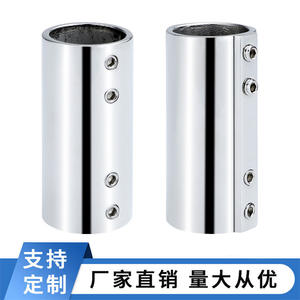 Main courante marine en acier inoxydable 316 à extrémité plate à 180 degrés, bidirectionnelle, avec connecteur traversant, rail droit pour yacht, accessoires de quincaillerie - Product Image 3