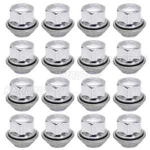 4/8/16 pièces d'écrous de roue M12x1.5 en alliage de 19 mm pour Ford C-MAX, Focus, Fiesta, Fusion, Mondeo, Transit Connect - Product Image 1