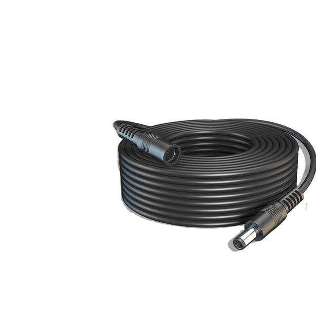 DC Power Supply Extension Cable with 5521 Connector All-Copper Construction PVC Jacket Compatible 5525/5521 Models 5-57V DC