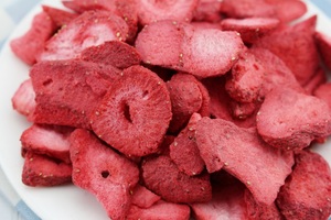 Đóng Băng khô toàn bộ thái lát bột dâu tây trong số lượng lớn cho sữa chua đồ ăn nhẹ ngay lập tức truy cập gói chân không - Product Image 2