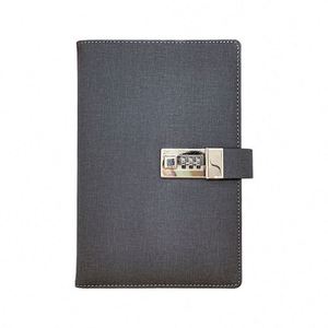 Cuaderno de Tapa Dura de Cuero Suave Personalizado de Moda Moderna con Encuadernación Cosida con Hilo, Tamaño A5/A6, 80 Hojas, Regalo para Uso en la Oficina - Product Image 2